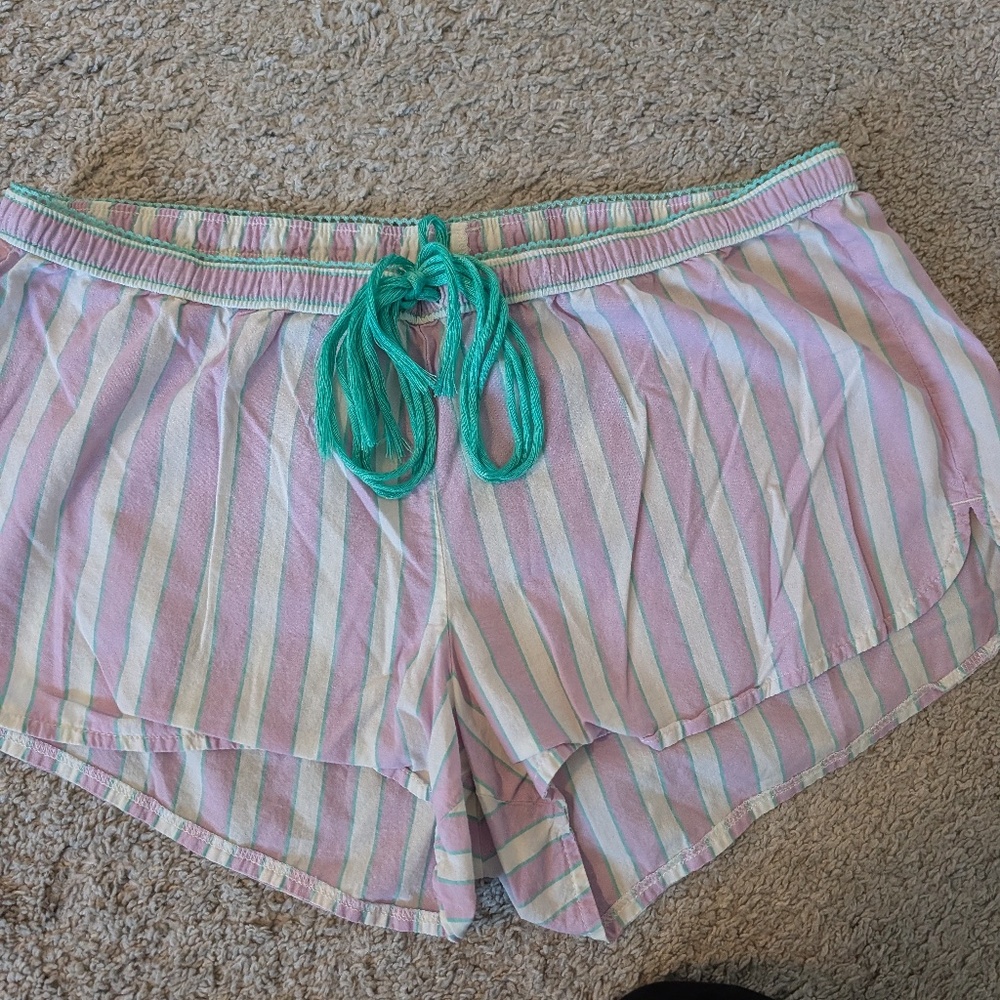 AERIE Womens Sleep Boxers (3 ) pair PLUS New Pair of Fluffy Slippers - Picture 8 of 12